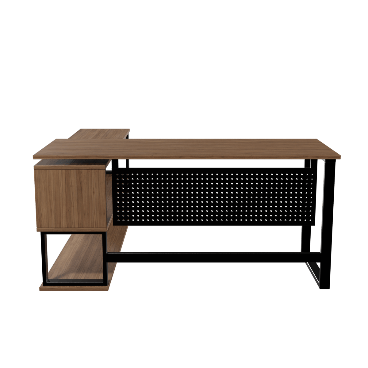 Hunter L Shaped Executive Desk by Riyan Luxiwood