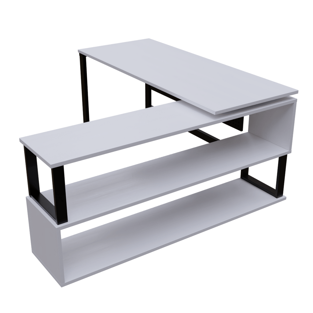 Hunter L Shaped Executive Desk by Riyan Luxiwood