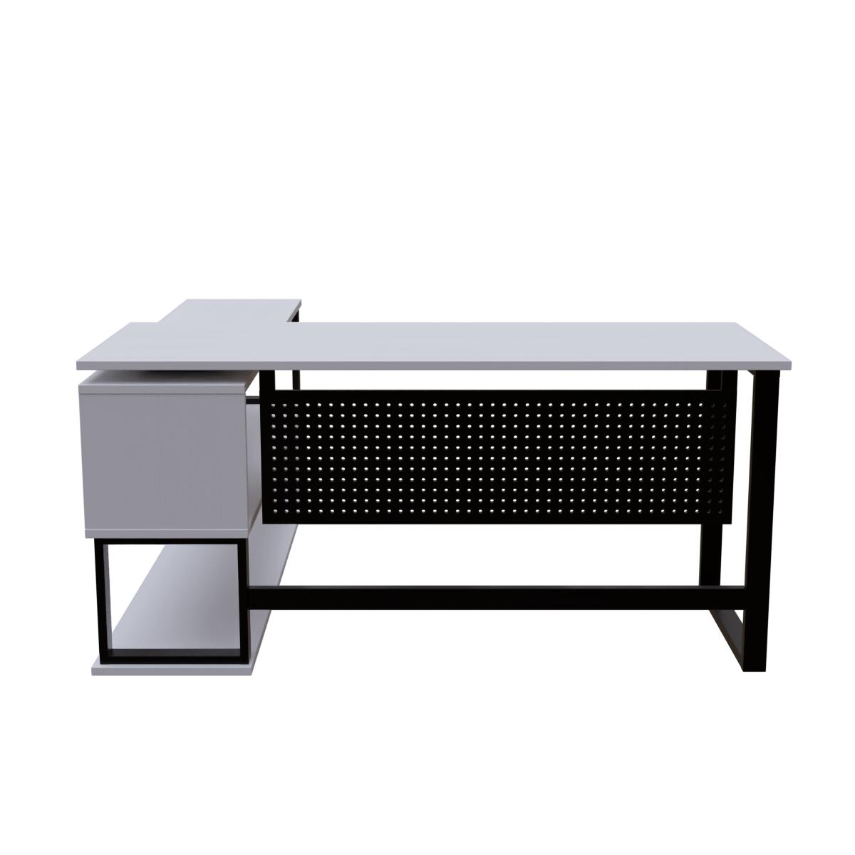 Hunter L Shaped Executive Desk by Riyan Luxiwood