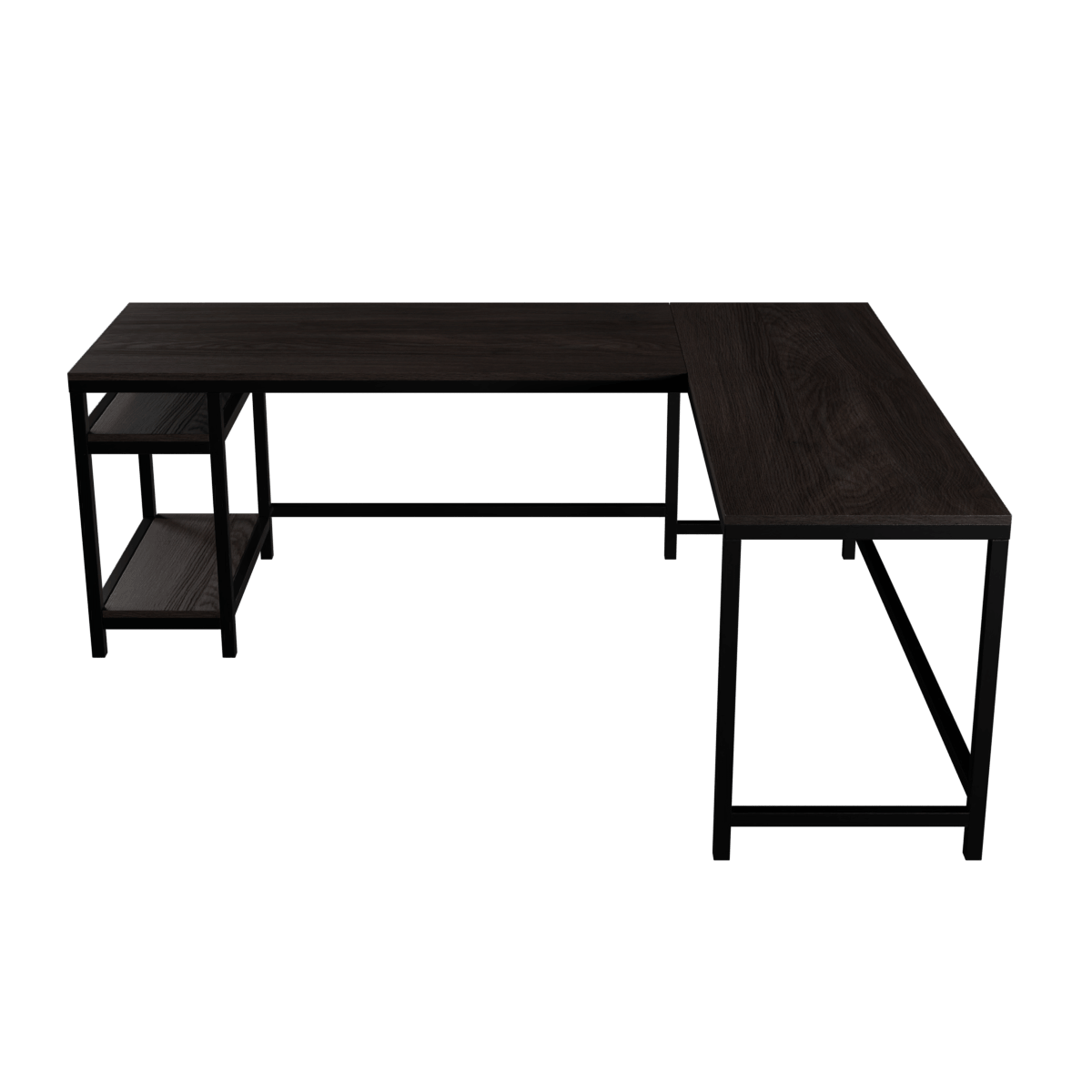 Vertex L Shaped Computer Office Table By Riyan Luxiwood.