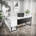 Hunter L Shaped Executive Desk by Riyan Luxiwood