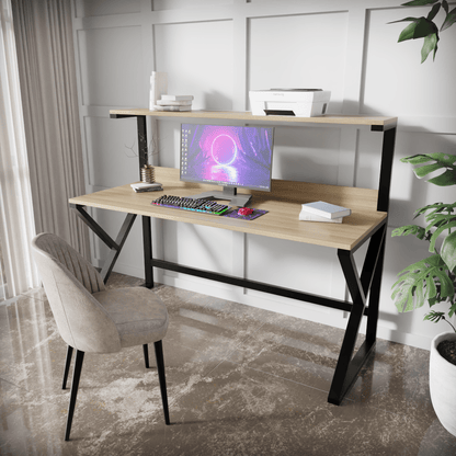 Bali Computer Table by Riyan Luxiwood.
