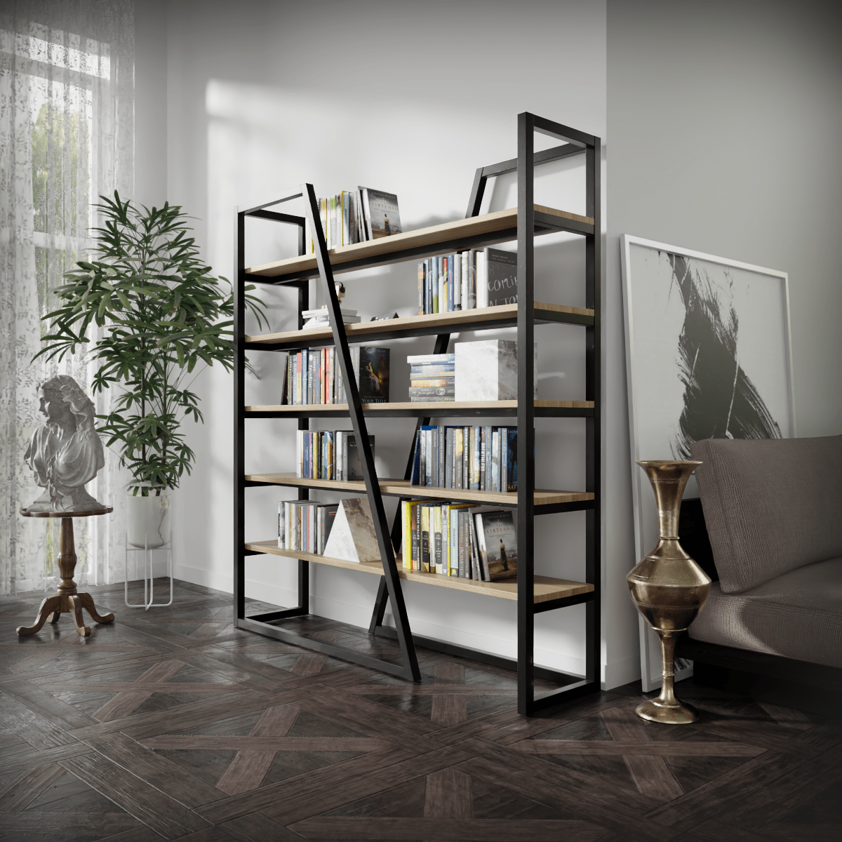 Johny Book Shelf by Riyan Luxiwood.