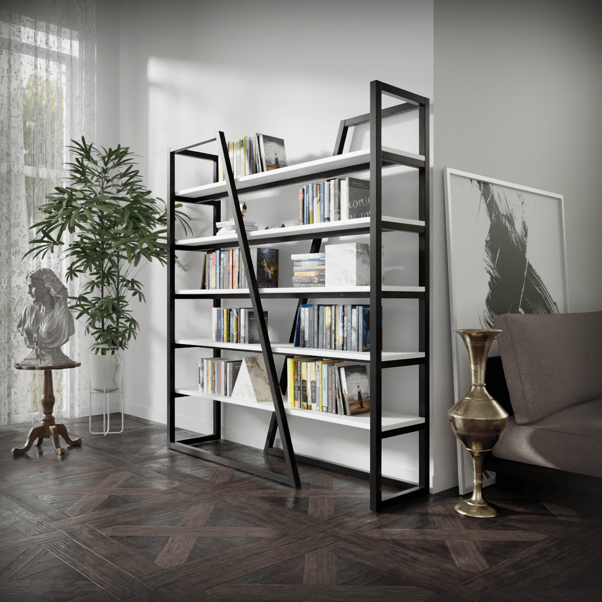 Johny Book Shelf by Riyan Luxiwood.