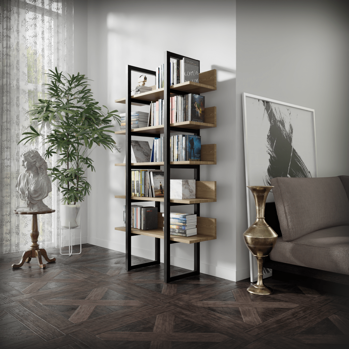 Duffy Book Shelf by Riyan Luxiwood.