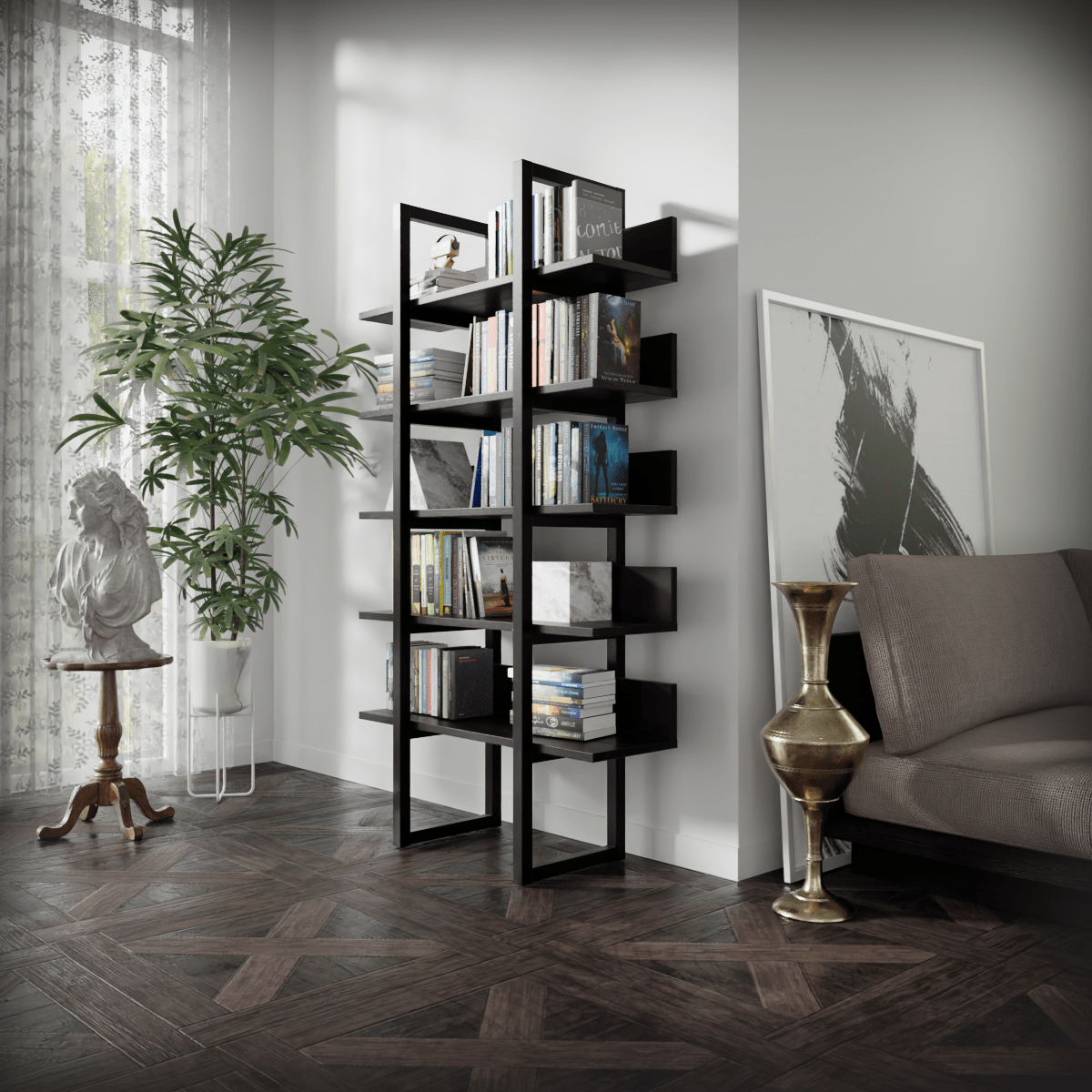 Duffy Book Shelf by Riyan Luxiwood.