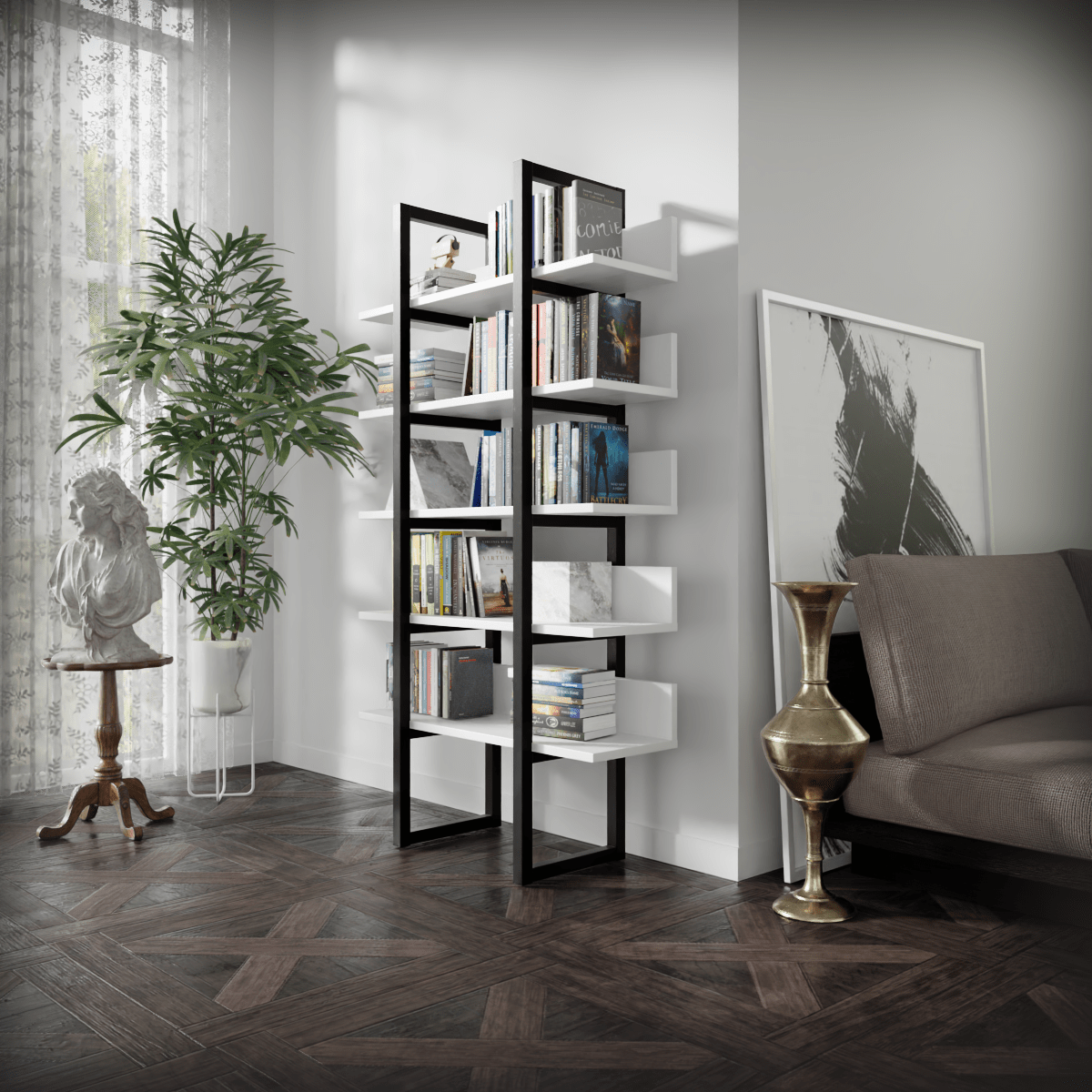 Duffy Book Shelf by Riyan Luxiwood.