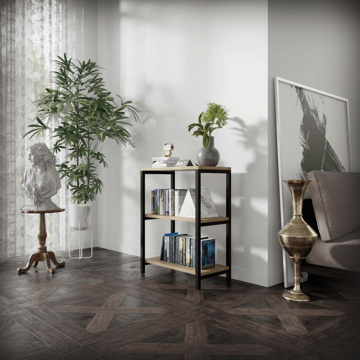 Stewie Book Shelf by Riyan Luxiwood.