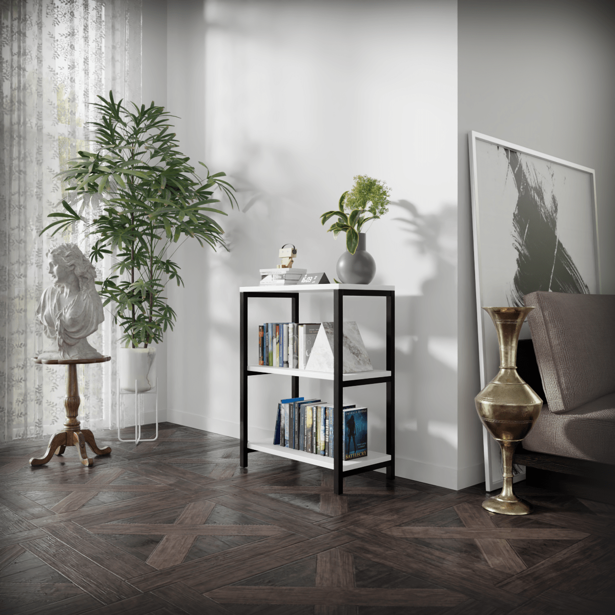 Stewie Book Shelf by Riyan Luxiwood.