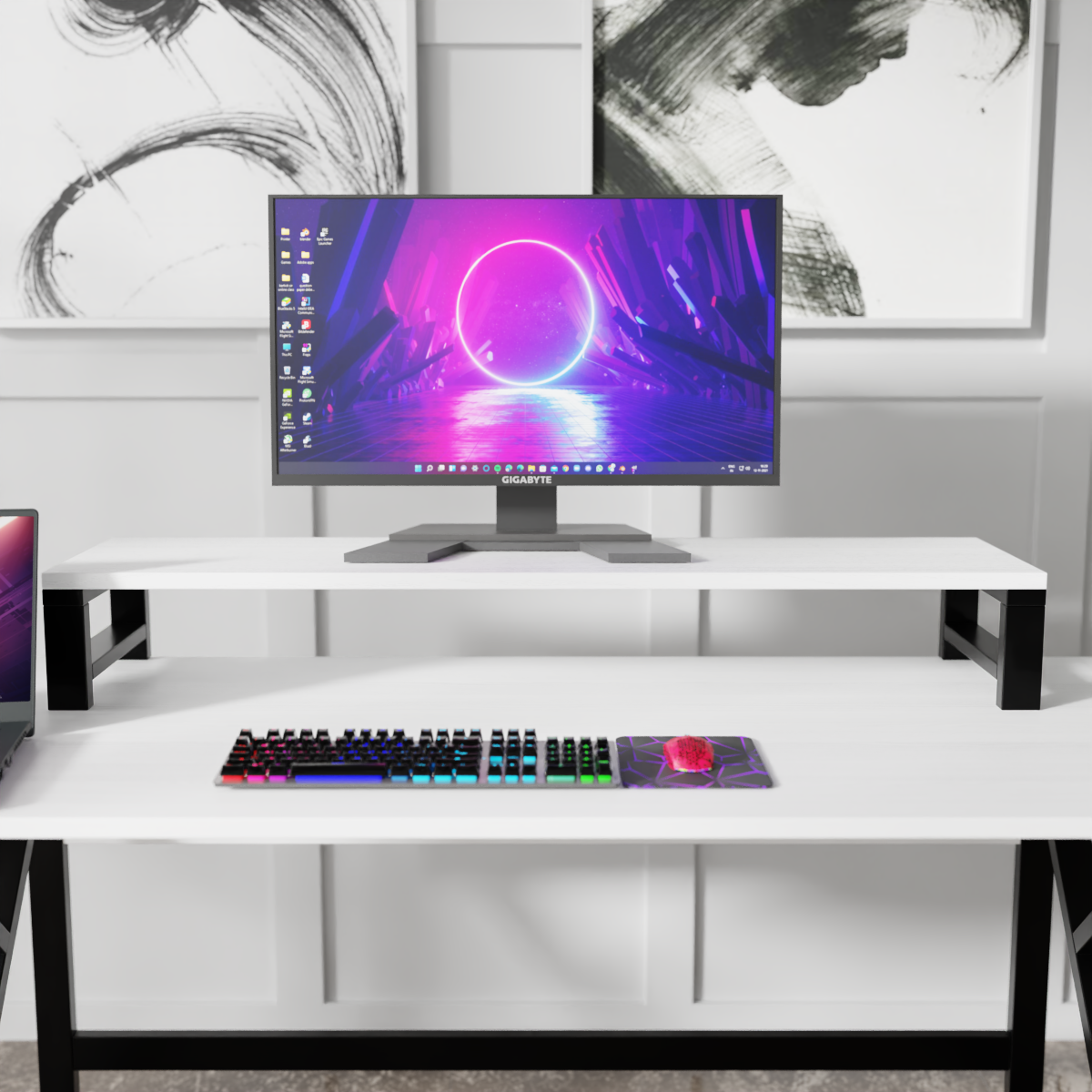 Monitor Raiser By Riyan Luxiwood.