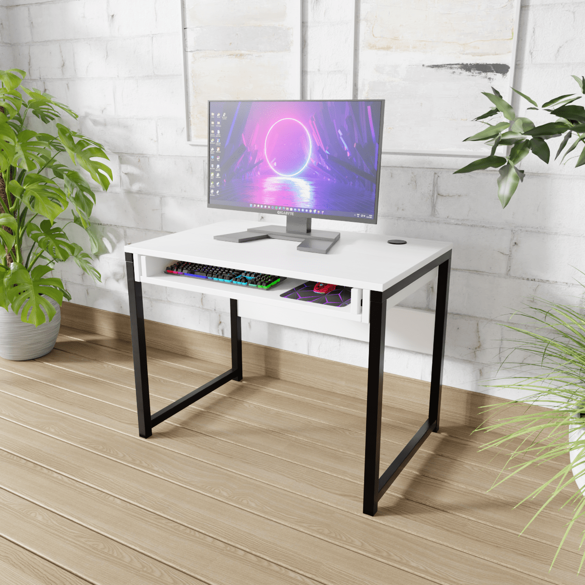 Elmer Computer Table By Riyan Luxiwood.