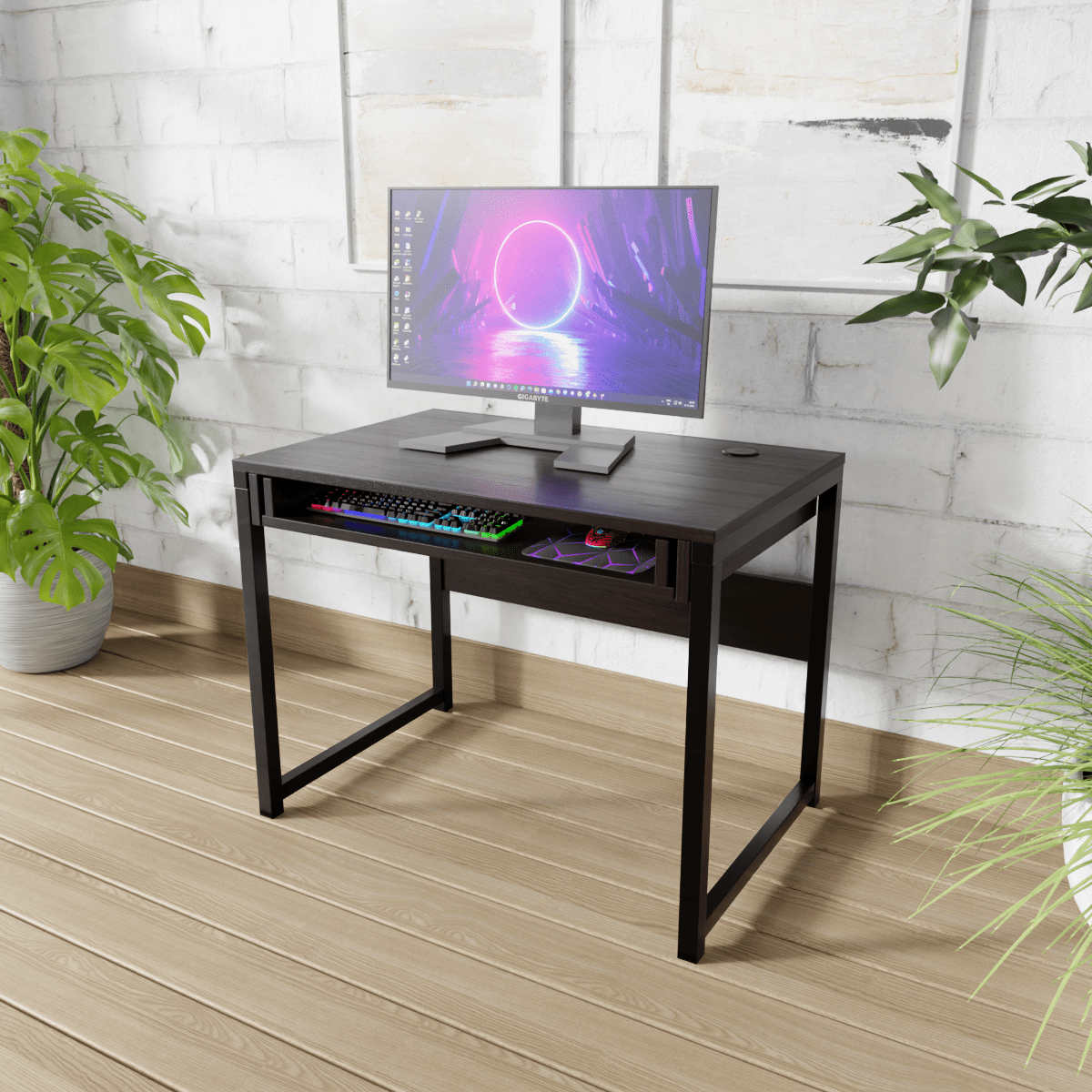 Elmer Computer Table By Riyan Luxiwood.