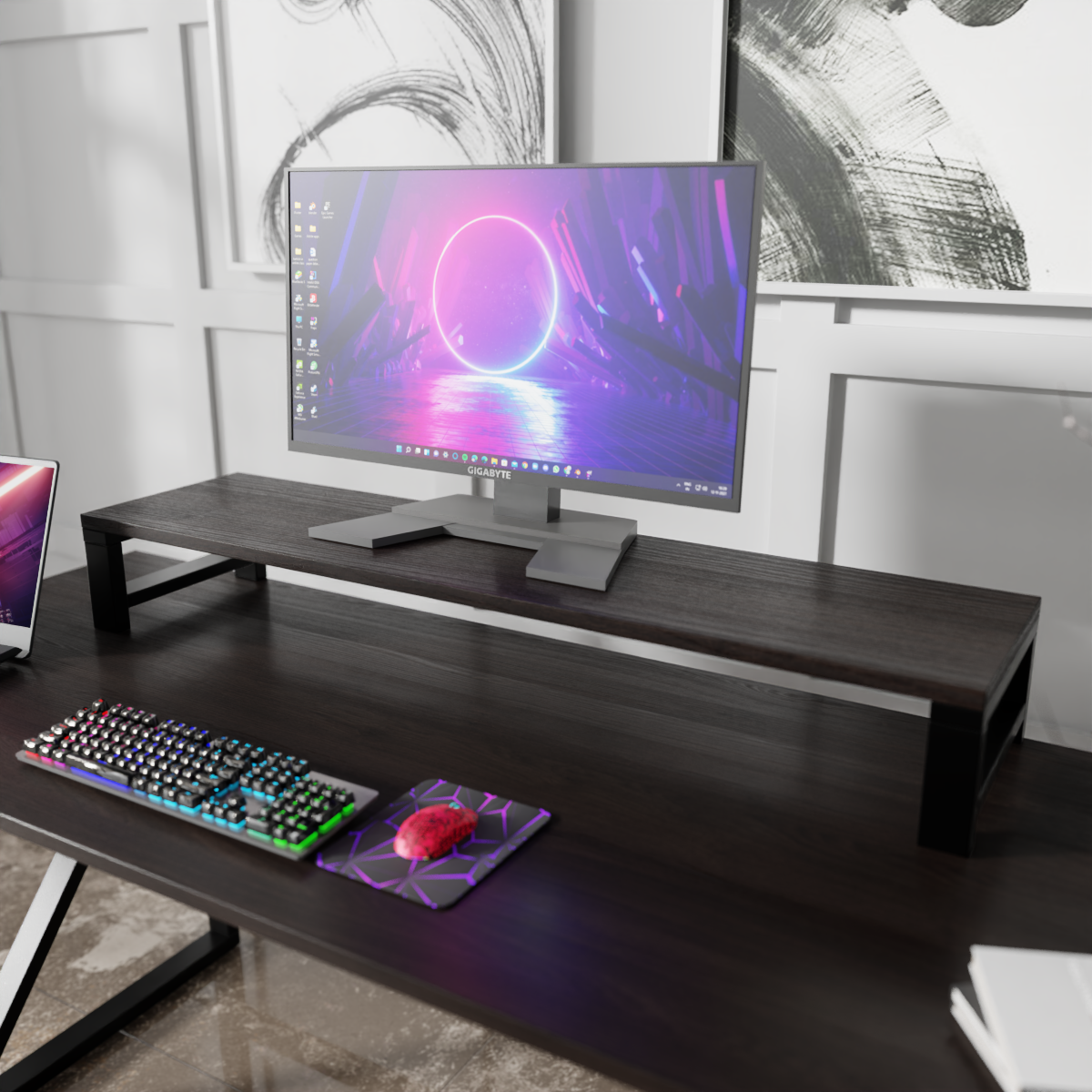 Monitor Raiser By Riyan Luxiwood.