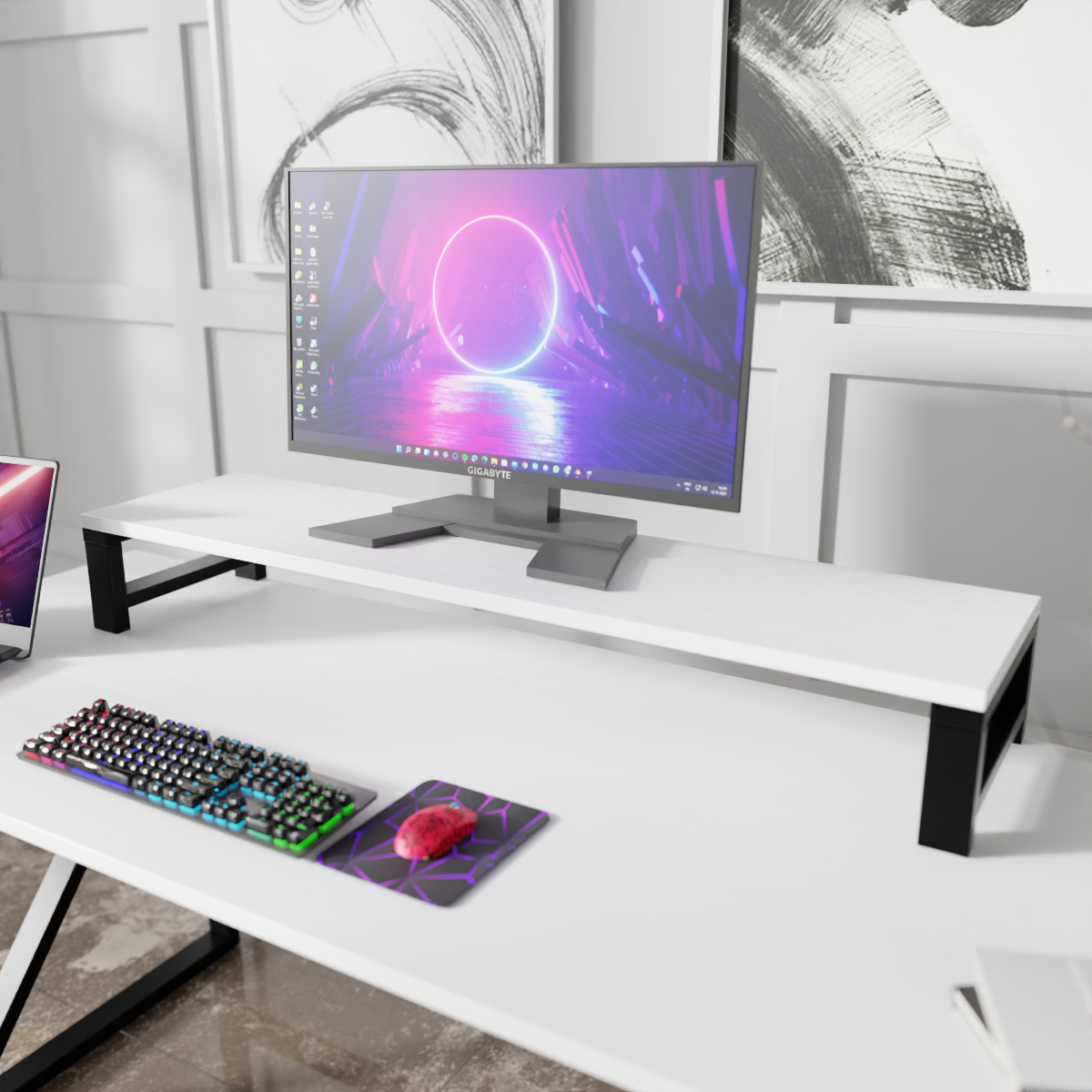Monitor Raiser By Riyan Luxiwood.