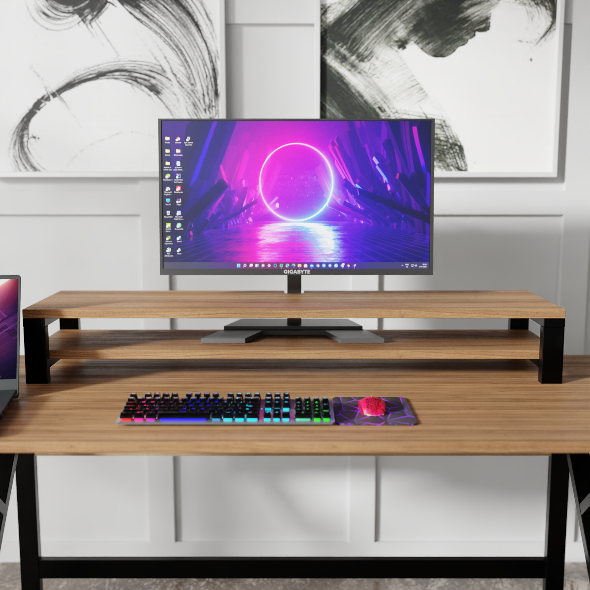 Monitor Raiser By Riyan Luxiwood.