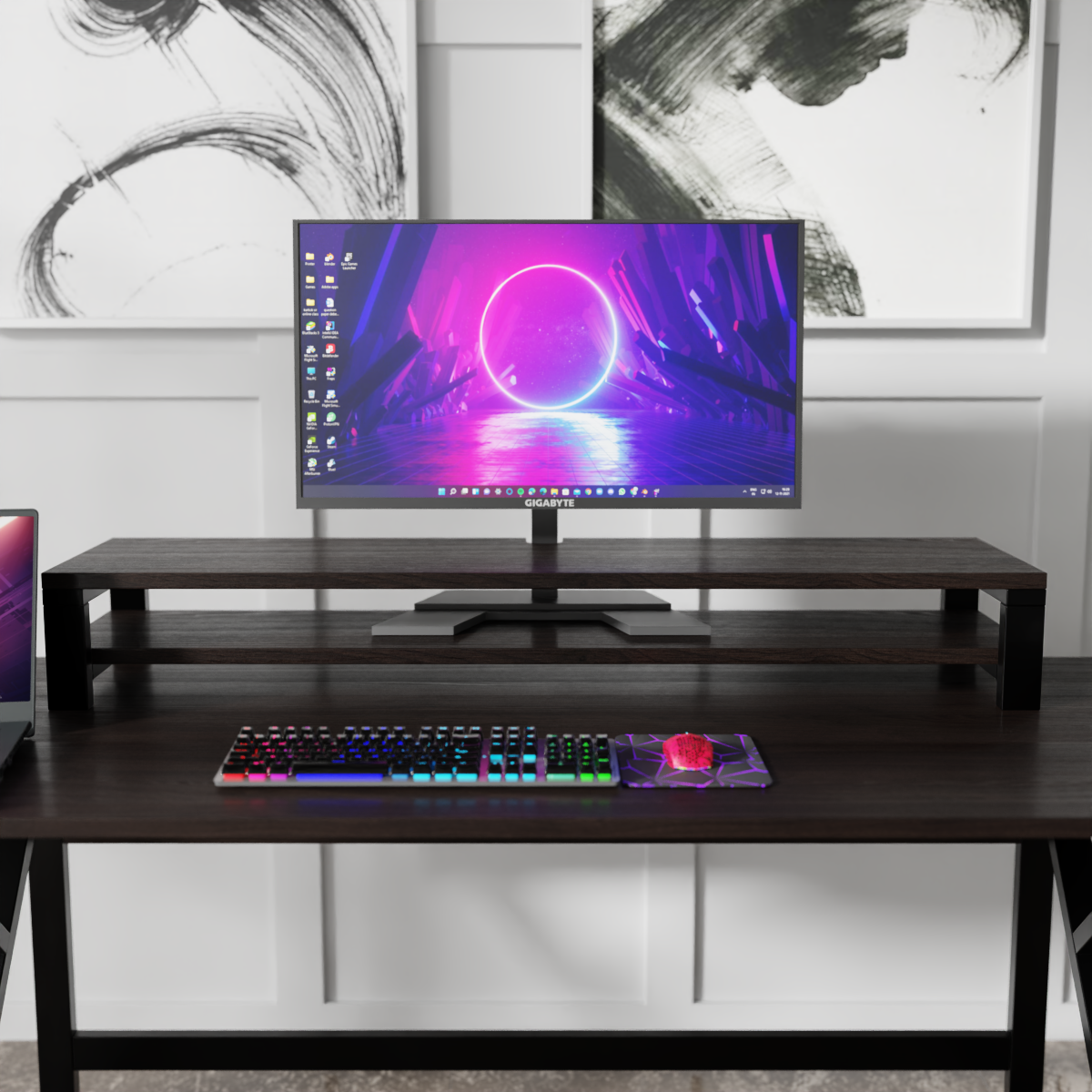Monitor Raiser By Riyan Luxiwood.