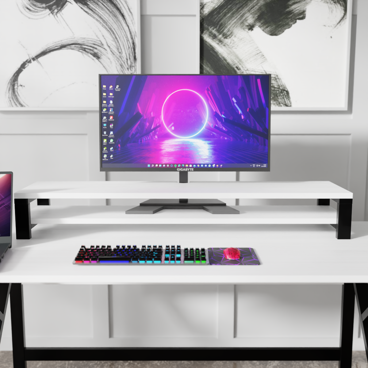 Monitor Raiser By Riyan Luxiwood.