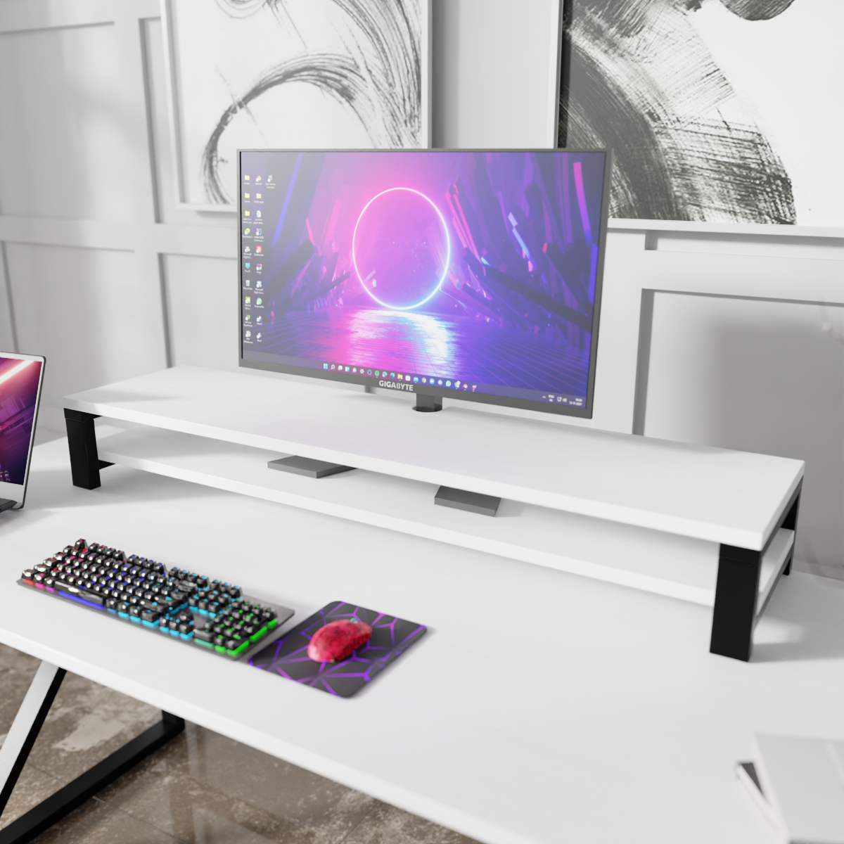 Monitor Raiser By Riyan Luxiwood.