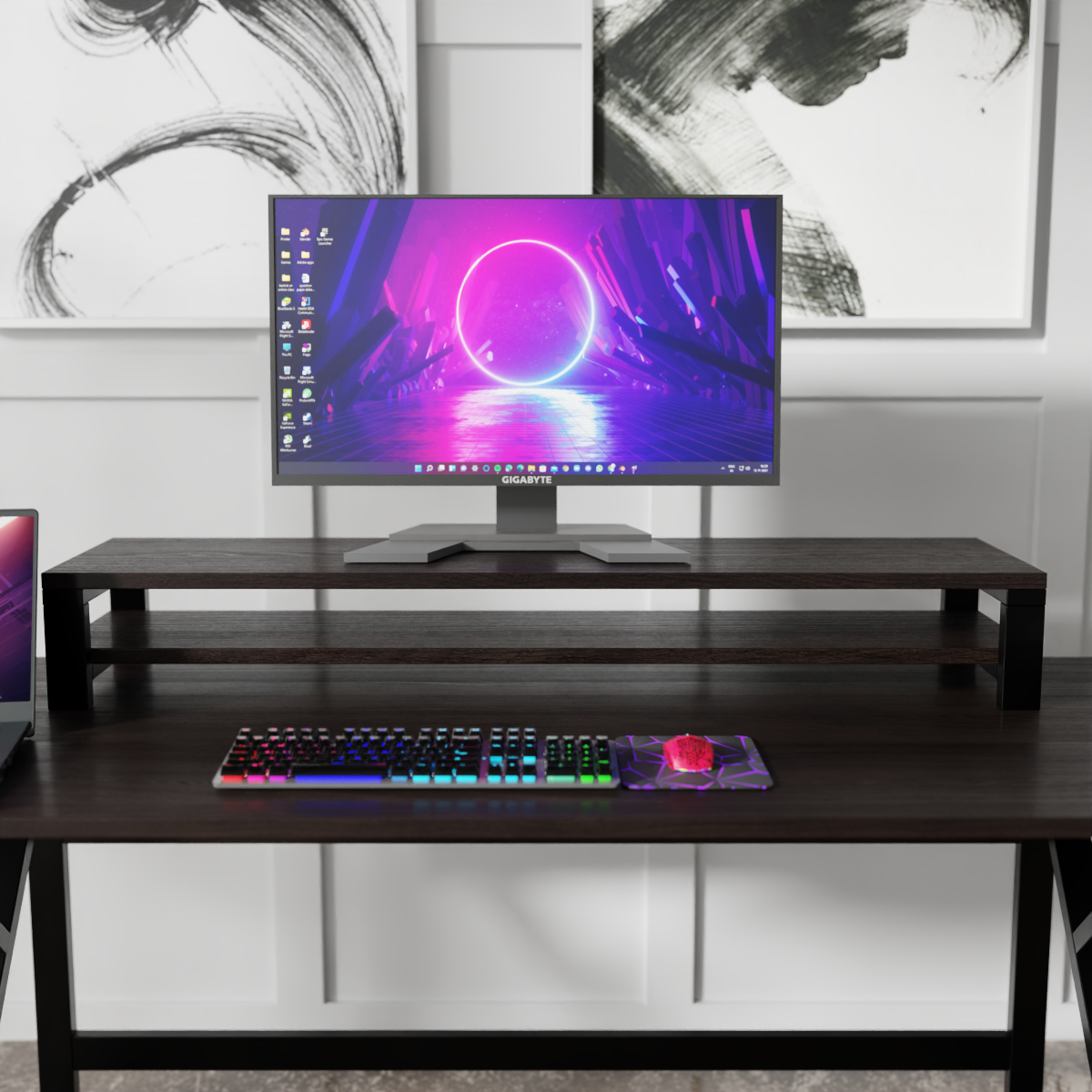 Monitor Raiser By Riyan Luxiwood.