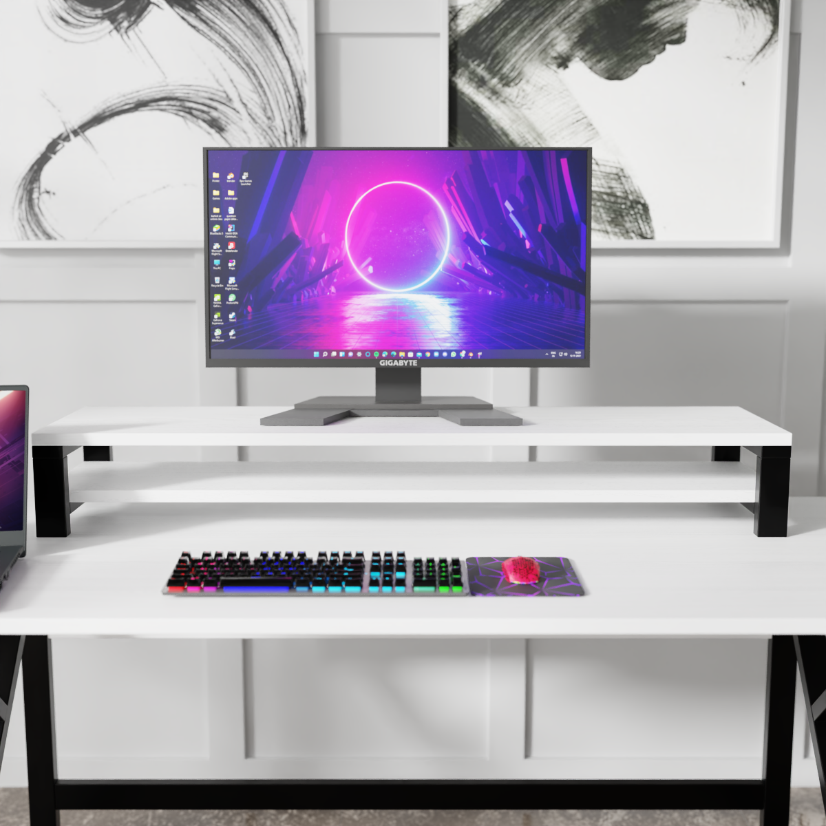 Monitor Raiser By Riyan Luxiwood.