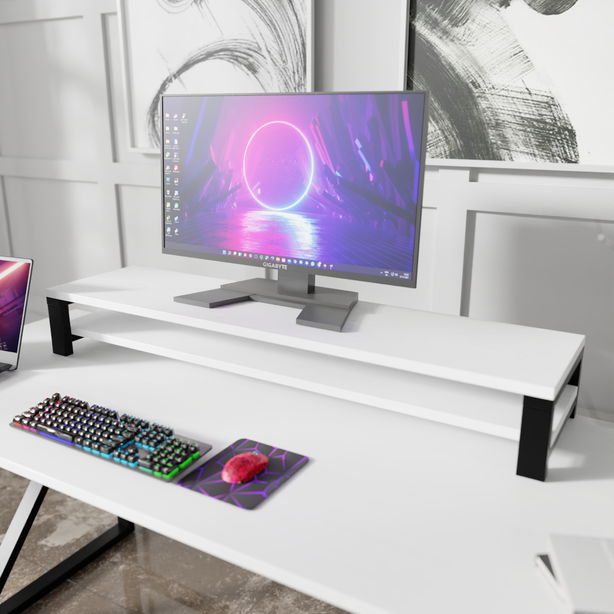 Monitor Raiser By Riyan Luxiwood.