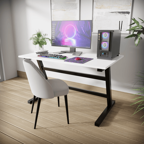 Olive Computer Table By Riyan Luxiwood.