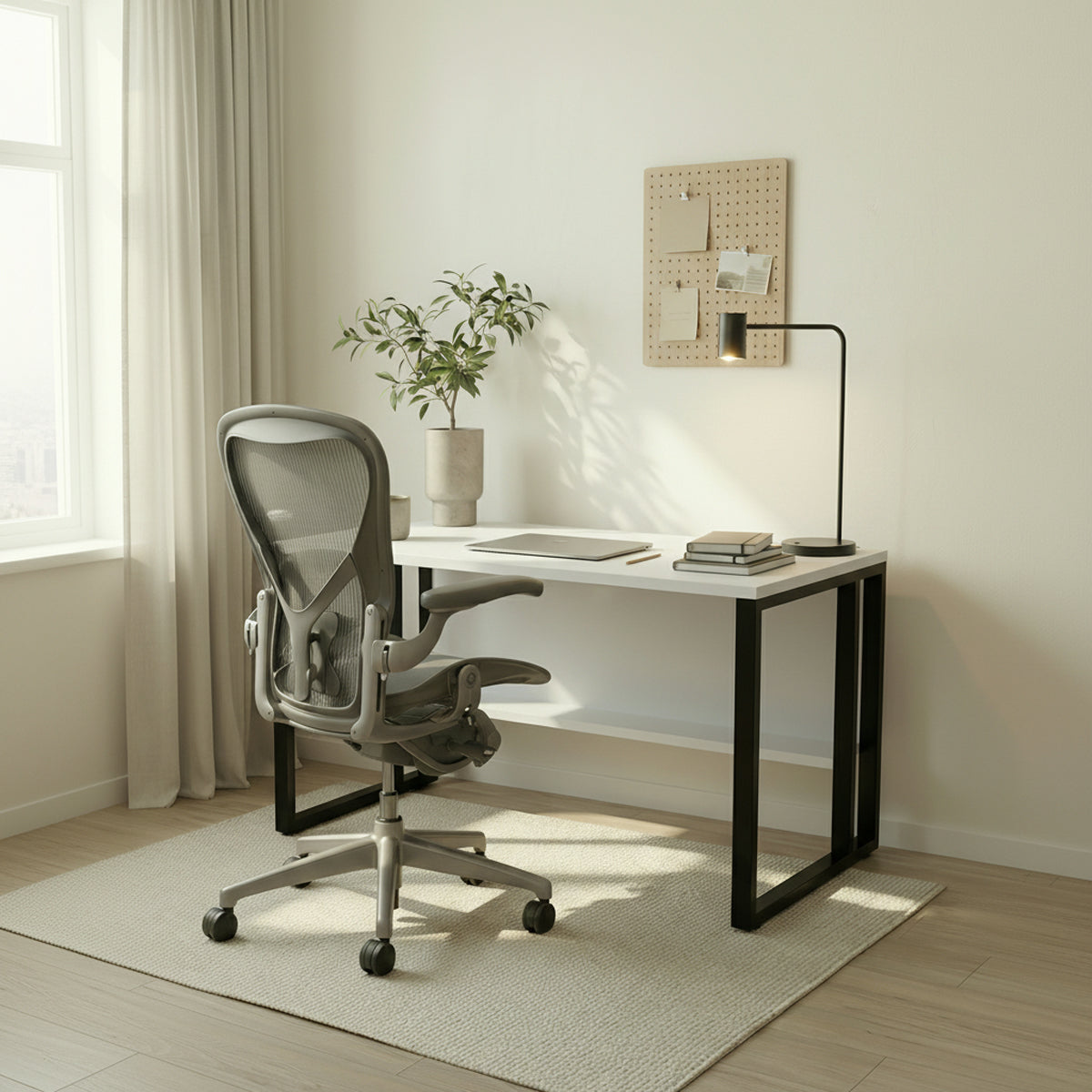 Cosmo Computer Table With Open Storage