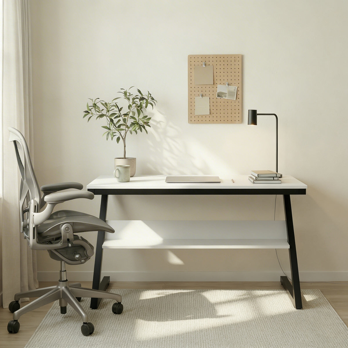 Z Type Computer Table by Riyan Luxiwood