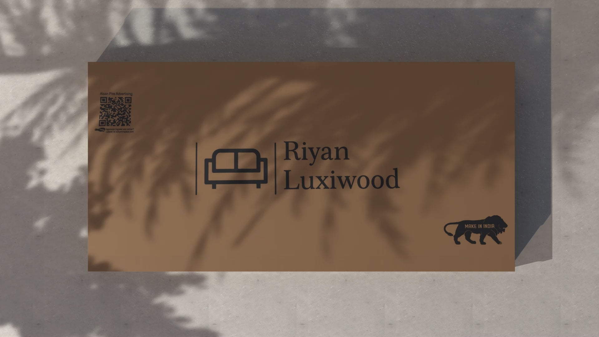 Marshal Computer Table With Open Storage By Riyan Luxiwood.
