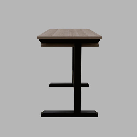 Zinnia Study Table with Keyboard Tray in Wenge Color by Riyan Luxiwood