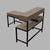 Wesley L Shaped Executive Desk with Storage Design in Wenge Color by Riyan Luxiwood