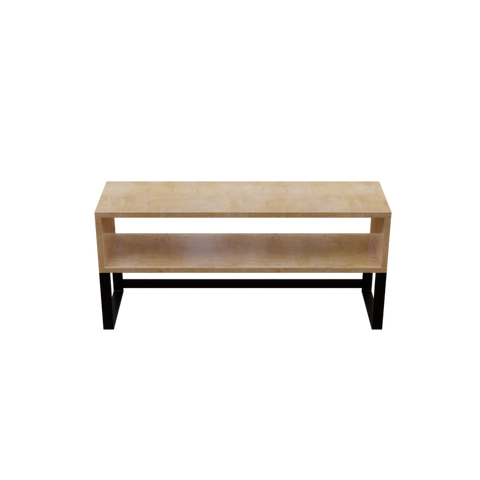 Montello TV Unit in Small Size in Wooden Texture by Riyan Luxiwood