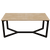 Allyn 6 Seater Dining Table in Solid Wood for Home & Restaurant by Riyan Luxiwood