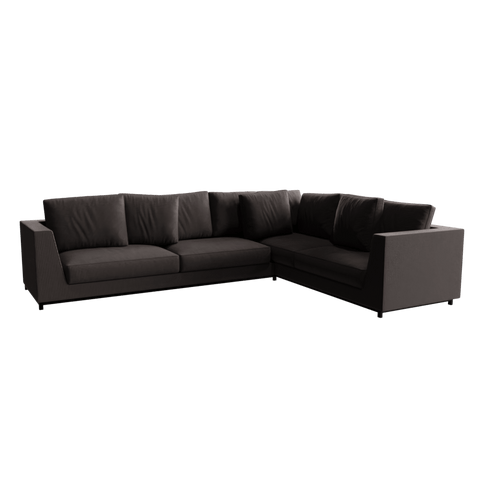 Ander 5 Seater L Shape Sofa in Gavena Color by Riyan Luxiwood
