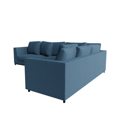 Ander 5 Seater L Shape Sofa in Havana Color by Riyan Luxiwood