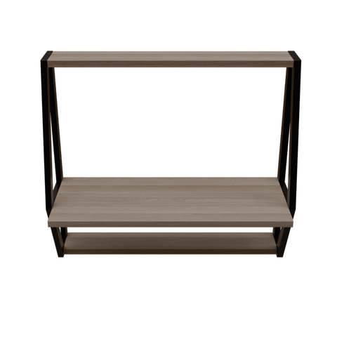 Badonia Wall Mounted Desk in Wenge Color by Riyan Luxiwood