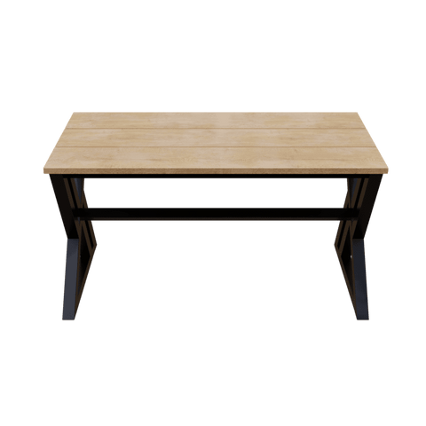Bono 4 Seater Dining Table in Solid Wood for Home & Restaurant by Riyan Luxiwood