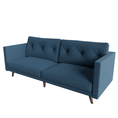 Dollar 3 Seater Sofa in Havana Color by Riyan Luxiwood