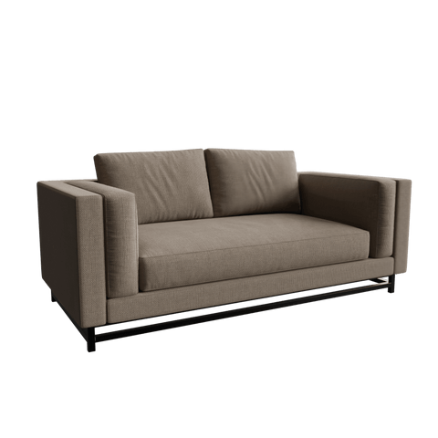 Holly 2 Seater Sofa in Geneva Light Color by Riyan Luxiwood