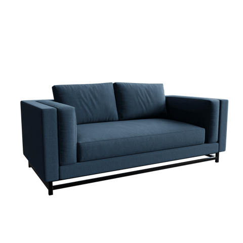 Holly 2 Seater Sofa in Havana Color by Riyan Luxiwood