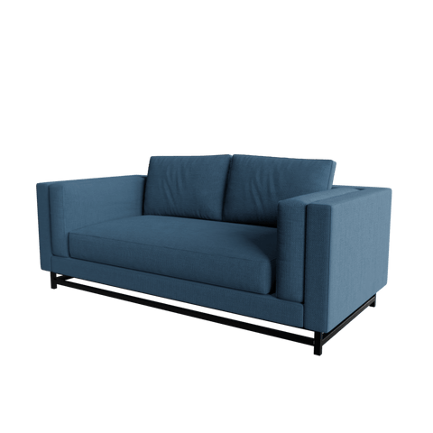 Holly 2 Seater Sofa in Havana Color by Riyan Luxiwood