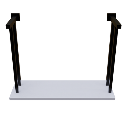 Holly Wall Mounted Desk in White Color by Riyan Luxiwood
