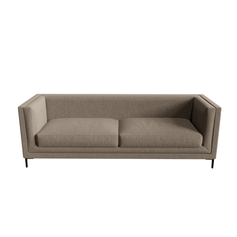 Jinny 3 Seater Sofa in Geneva Light Color by Riyan Luxiwood