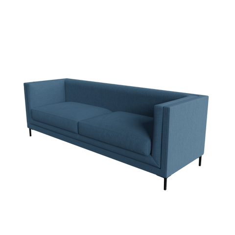 Jinny 3 Seater Sofa in Havana Color by Riyan Luxiwood