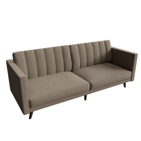 Linner 3 Seater Sofa in Geneva Light Color by Riyan Luxiwood