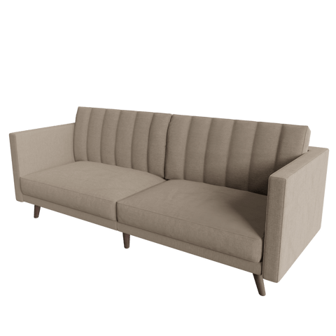 Linner 3 Seater Sofa in Geneva Light Color by Riyan Luxiwood
