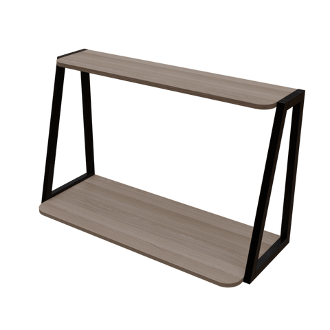 Lucida Wall Mounted Desk in Wenge Color by Riyan Luxiwood