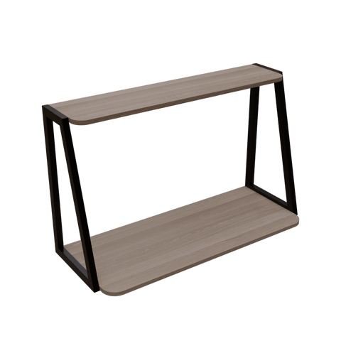 Lucida Wall Mounted Desk in Wenge Color by Riyan Luxiwood