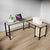 L shaped desk with storage designs for office furniture