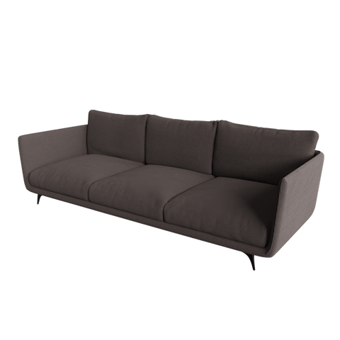 Milly 3 Seater Sofa in Geneva Color by Riyan Luxiwood